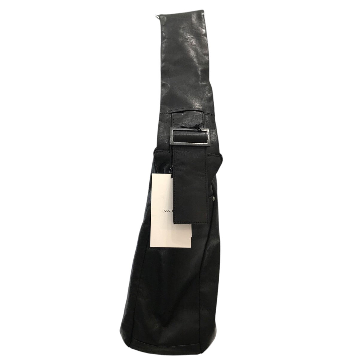 ssstein 古着・中古 シュタインの「SHIRRING HANDLE LEATHER SHOULDER BAG」 ゴートレザーショルダーバッグ ST．1180です。