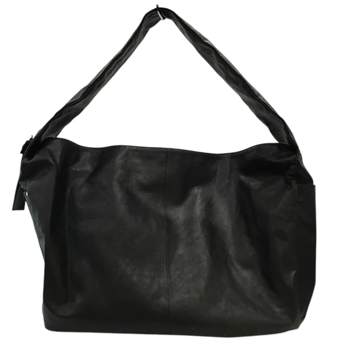ssstein 古着・中古 シュタインの「SHIRRING HANDLE LEATHER SHOULDER BAG」 ゴートレザーショルダーバッグ ST．1180です。