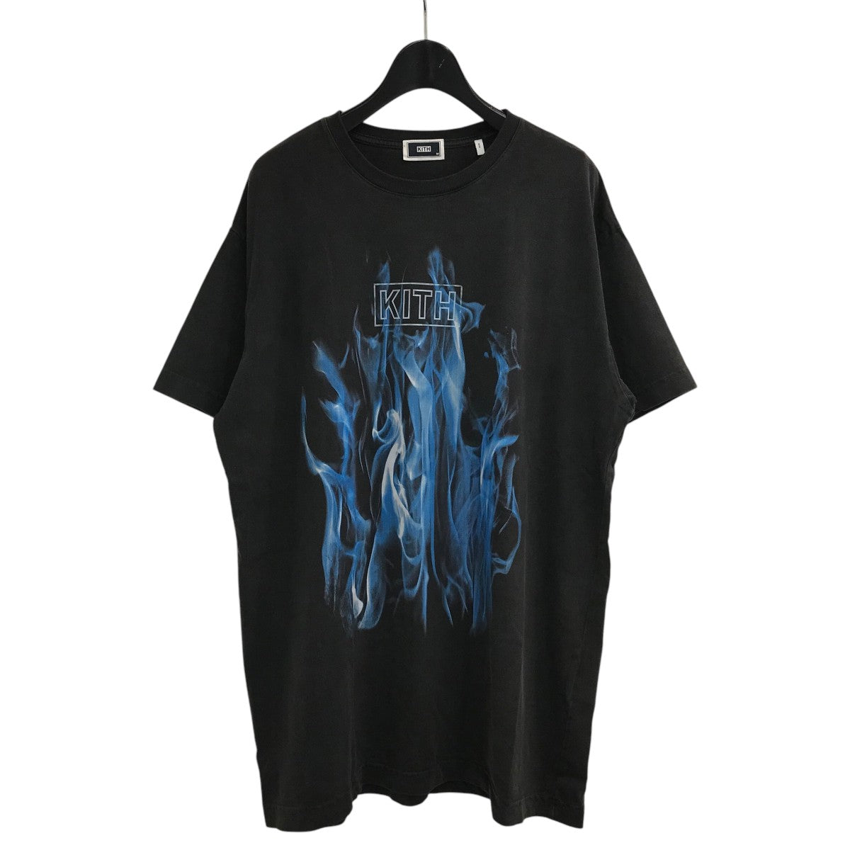 KITH(キス) ヴィンテージ加工ファイヤープリントTシャツ