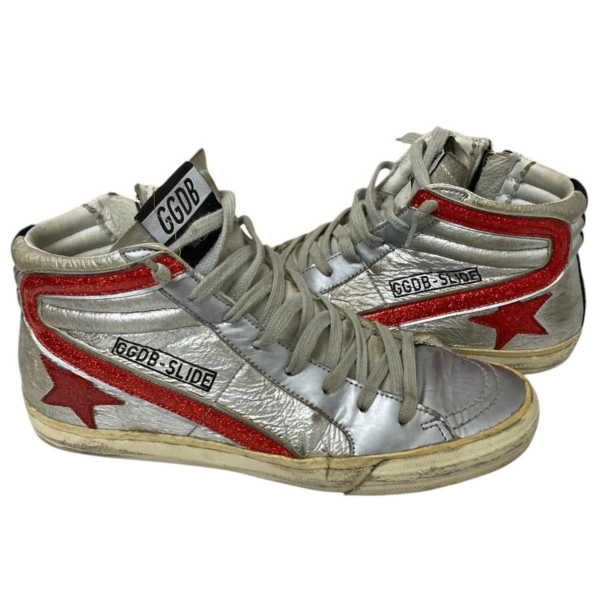GOLDEN GOOSE(ゴールデングース) ハイカットスニーカー シルバー