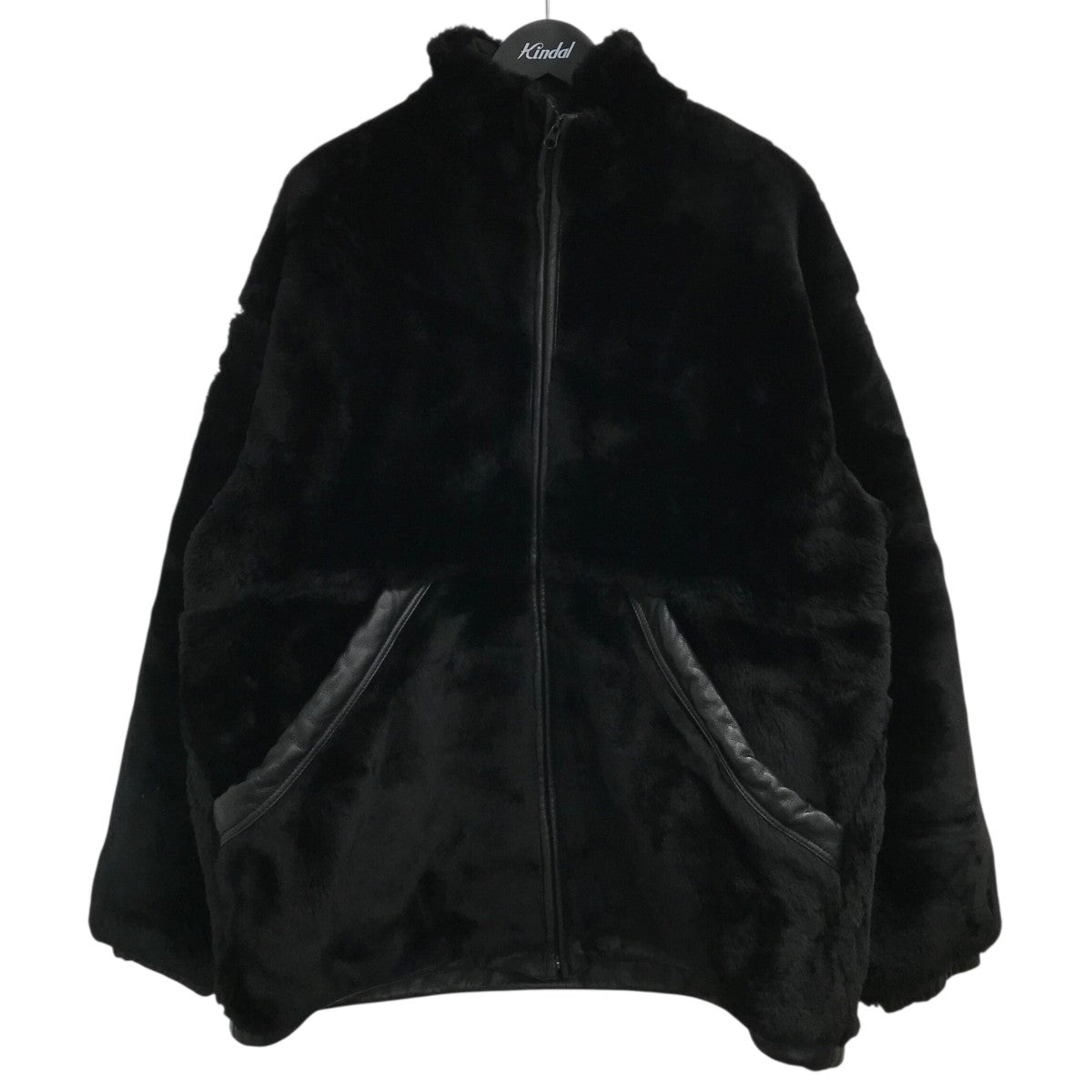 COOTIE(クーティー) Napping Buffalo Check Shop Coat ブラック