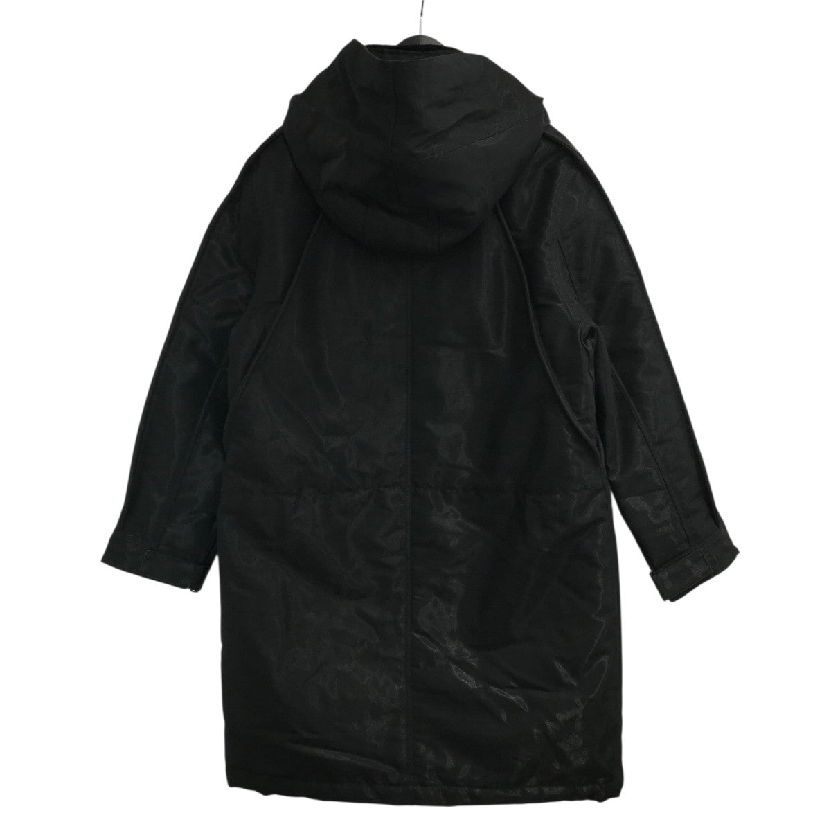 ALEXANDER WANG(アレキサンダーワン) ロングフーデッドコート ブラック