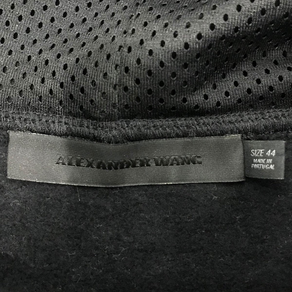 【ALEXANDER WANG】幅広Vネック ルーシュ プルオーバー T by ALEXANDER WANG 胸ポケット付きVネックTシャツ グレー XS