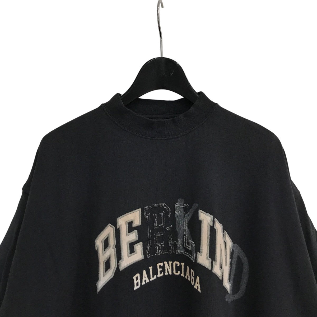 BALENCIAGA(バレンシアガ) BE KIND ダメージ加工Tシャツ739028
