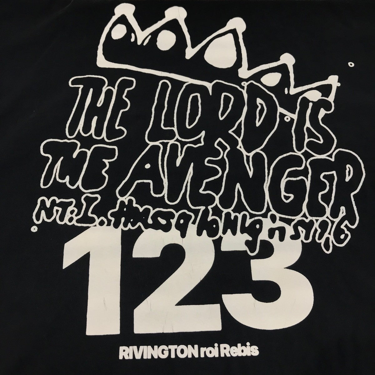 RRR123(RIVINGTON roi Rebis) クラウンプリントTシャツ 古着・中古-5枚目のアイテム画像