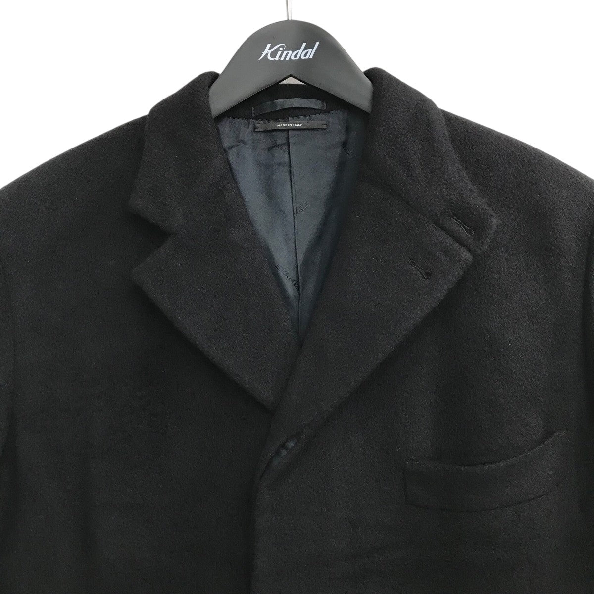 HERMES(エルメス) カシミヤチェスターコート ブラック サイズ 52