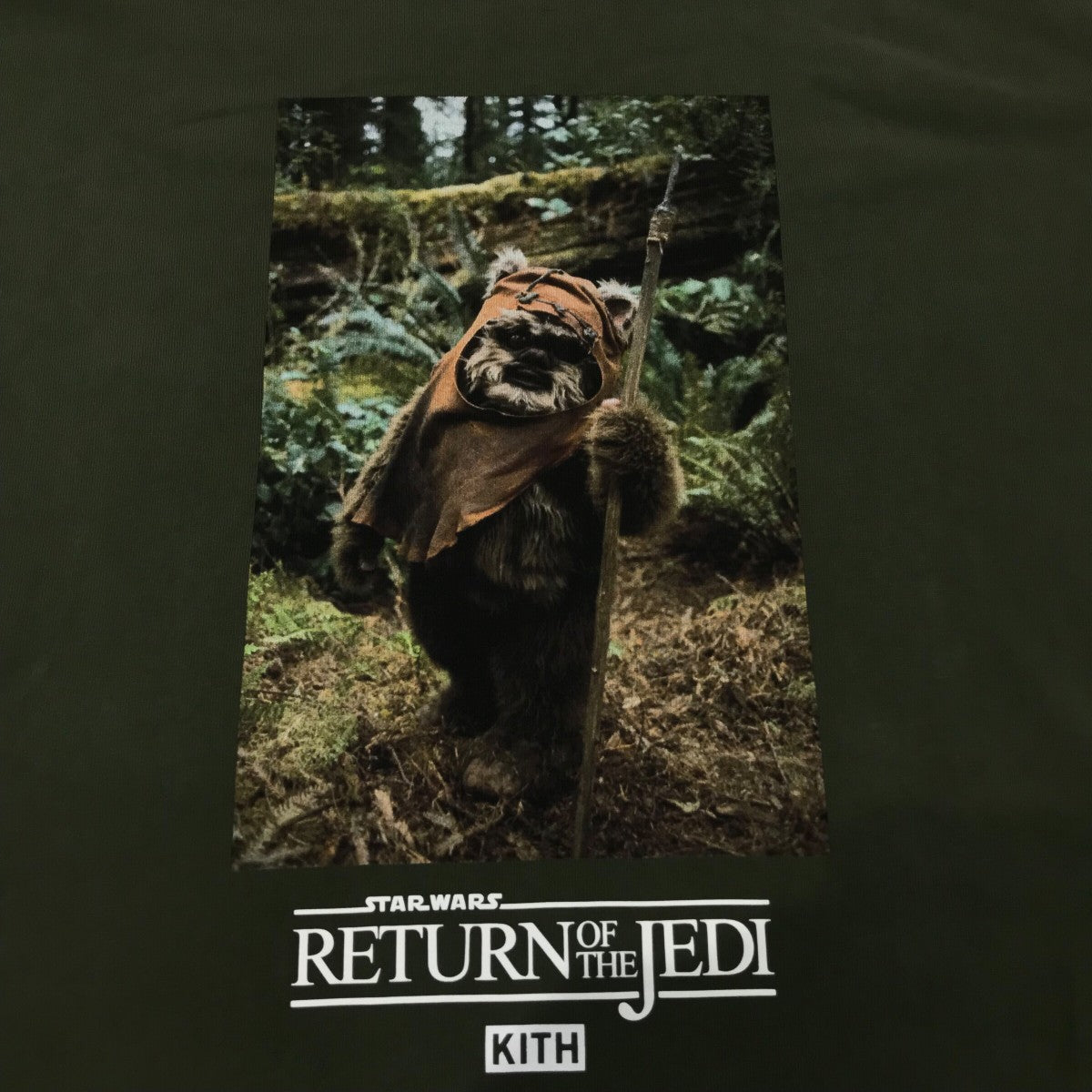KITH STAR WARS Ewok Vintage Tee サイズM KITH×STAR WARS 「Ewok Vintage Tee」プリントTシャツKHM031037