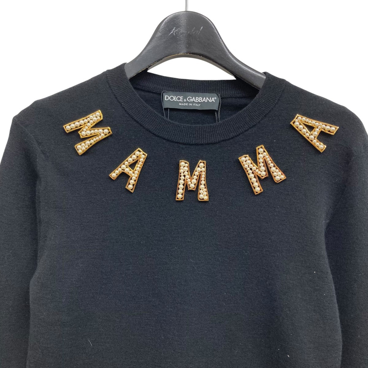 DOLCE ＆ GABBANA デザインカシミヤニット 古着・中古-3枚目のアイテム画像