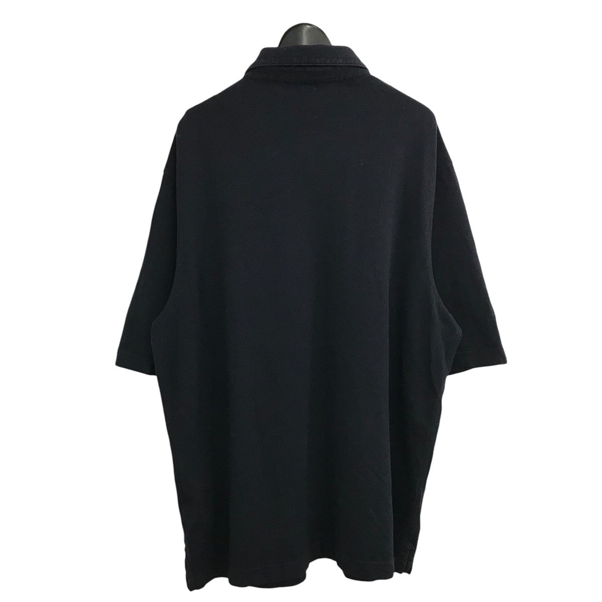 HERMES 24SSレザーポケットポロシャツ 古着・中古-2枚目のアイテム画像