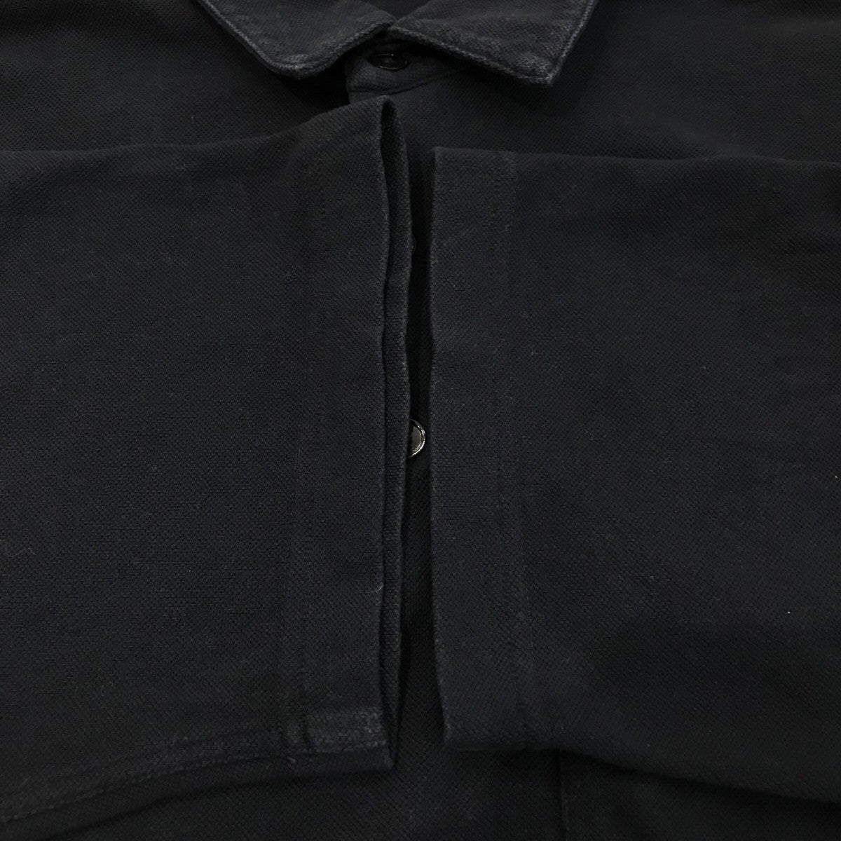 HERMES 24SSレザーポケットポロシャツ 古着・中古-4枚目のアイテム画像