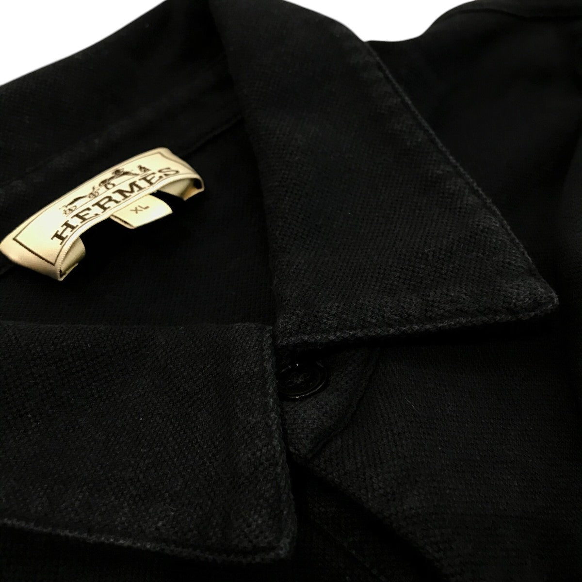 HERMES 24SSレザーポケットポロシャツ 古着・中古-7枚目のアイテム画像