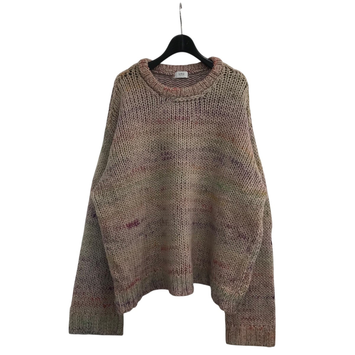 URU(ウル) 23AW「CREW NECK KNIT」クルーネックニット23FUK04