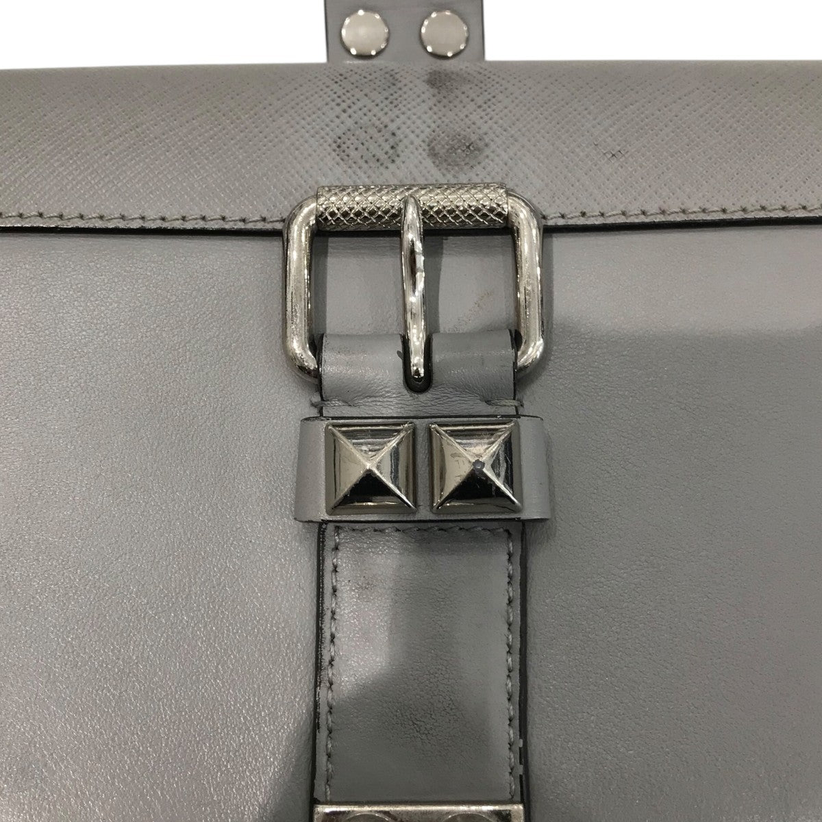 「ELEKTRA エレクトラ」スタッズレザーショルダーバッグ1BD120