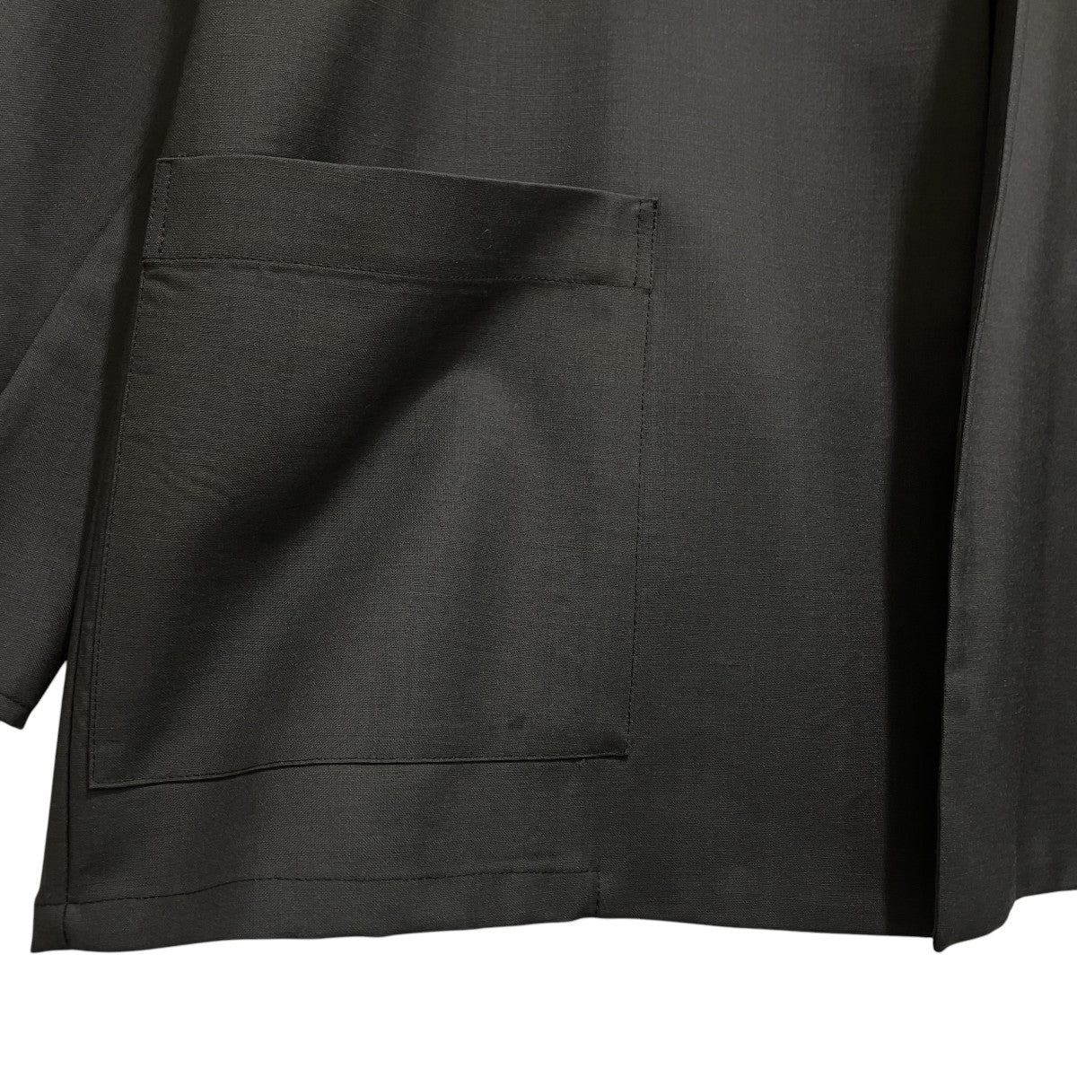MARKA(マーカ) 「LAPELLESS SHIRT JACKET - ORGANIC WOOL