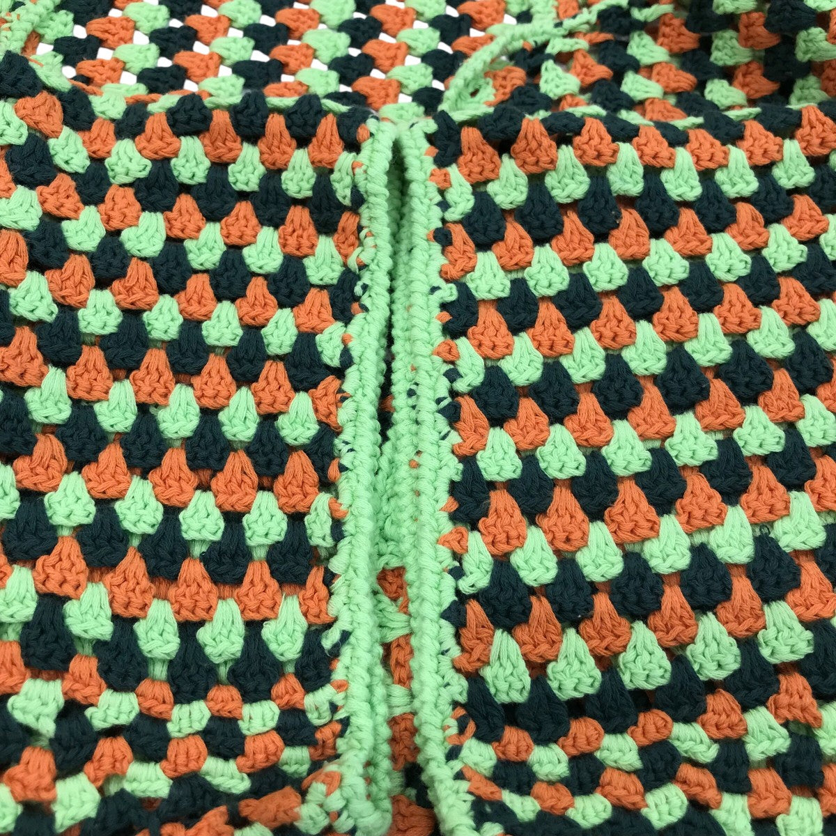 BoTT(ボット) 「Cotton Crochet Knit Shirts」コットンクロシェニット
