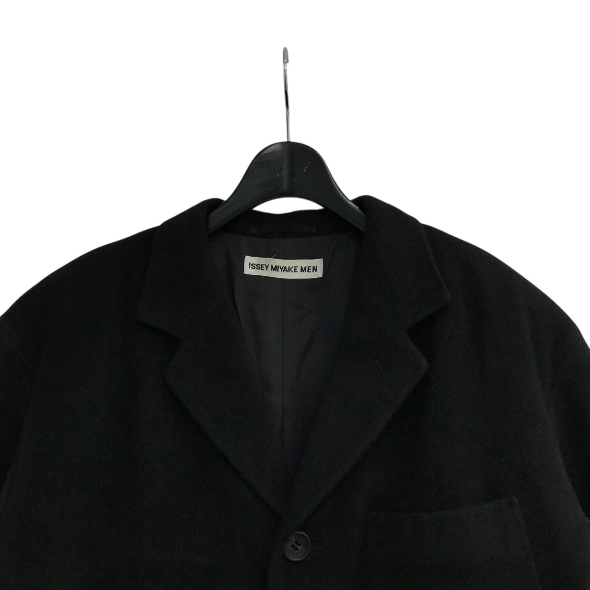 Issey Miyake ブラック シャツタイプテーラードジャケット HOMME PLISSE ISSEY MIYAKE(イッセイミヤケオムプリッセ) 24AW