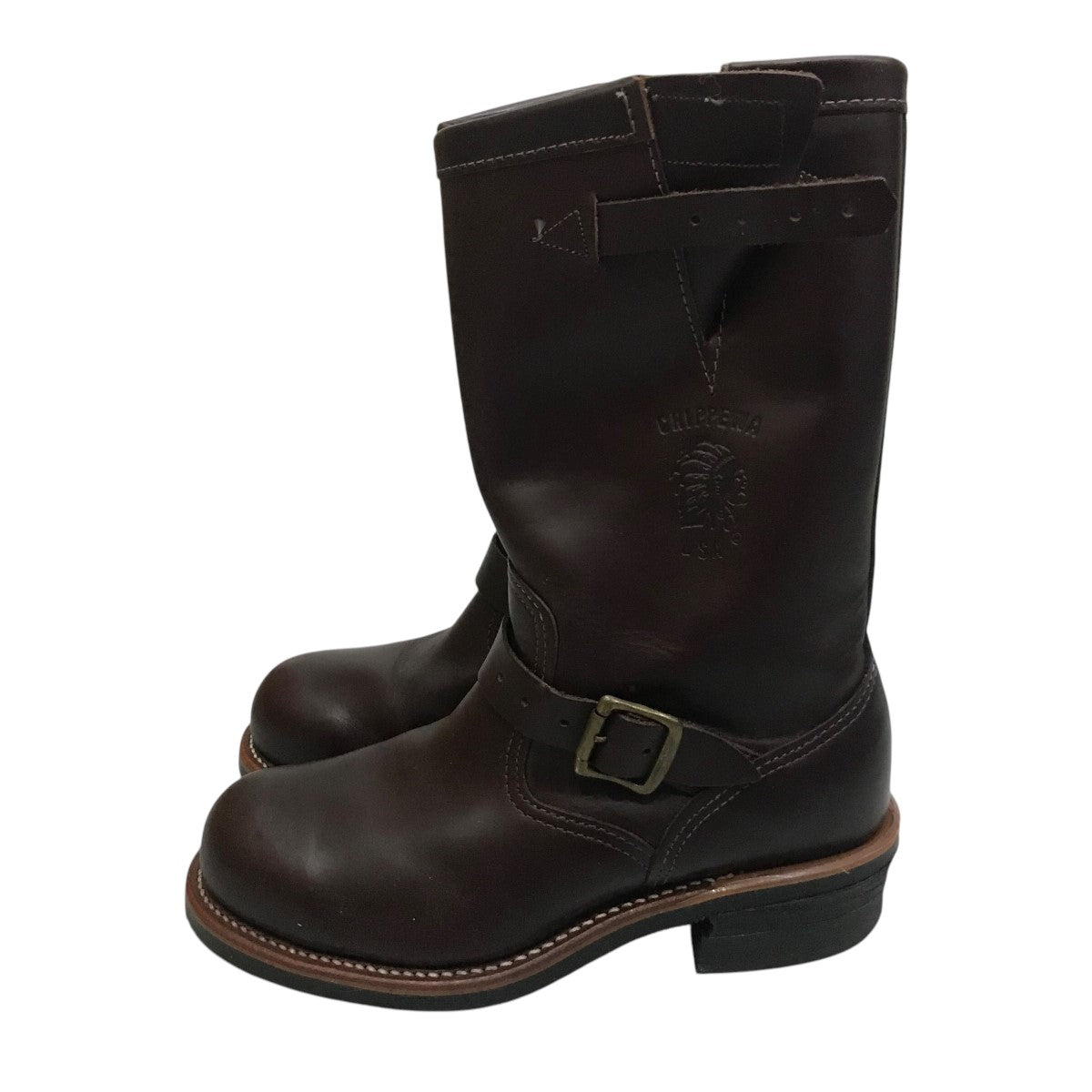 Chippewa チペワ エンジニアブーツ 26cm CHIPPEWA(チペワ) エンジニアブーツ91068 91068 ブラウン サイズ