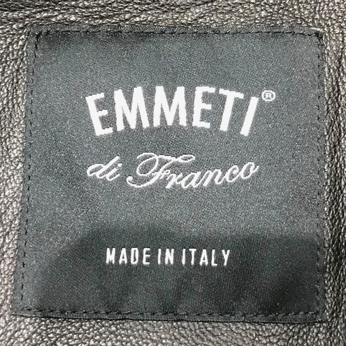 EMMETI(エンメティ) シングルレザーライダースジャケットGIAPPONE 072