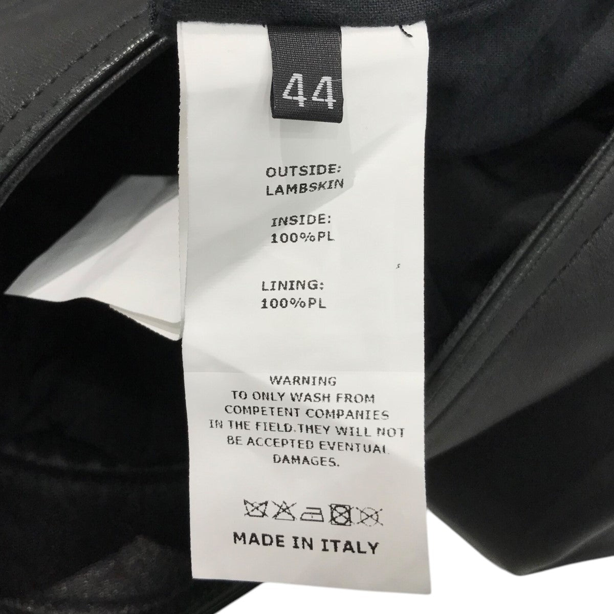 EMMETI(エンメティ) シングルレザーライダースジャケットGIAPPONE 072