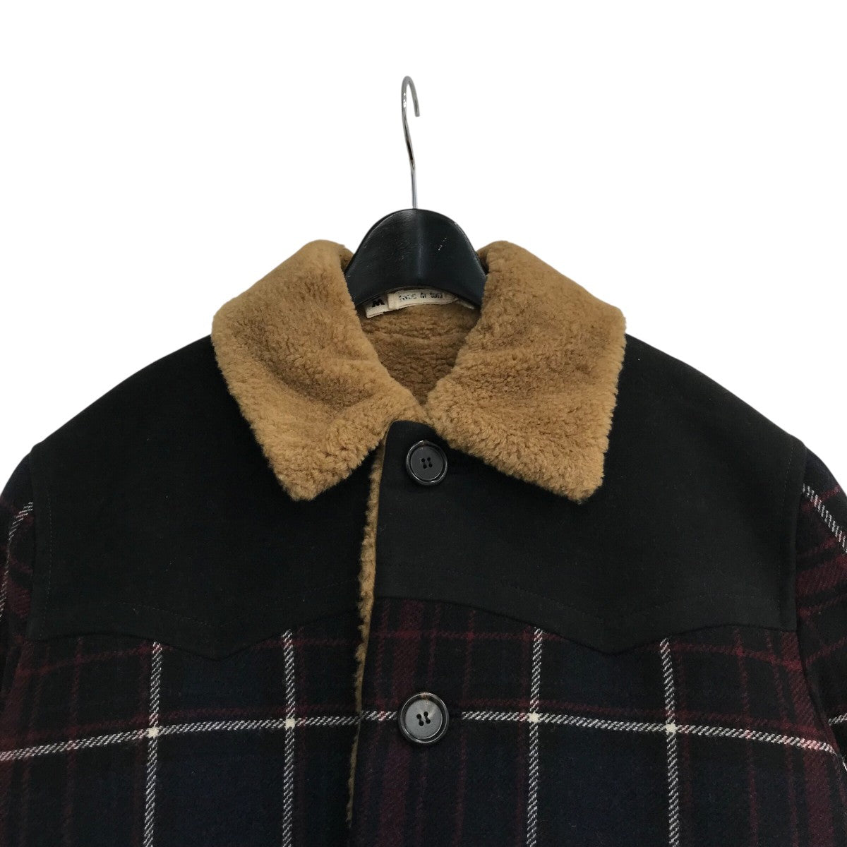 MARNIマルニ 22AW 超ロングジャケットコートグレンチェックレオパード48 MARNIマルニ 22AW 超ロングジャケットコートグレンチェック
