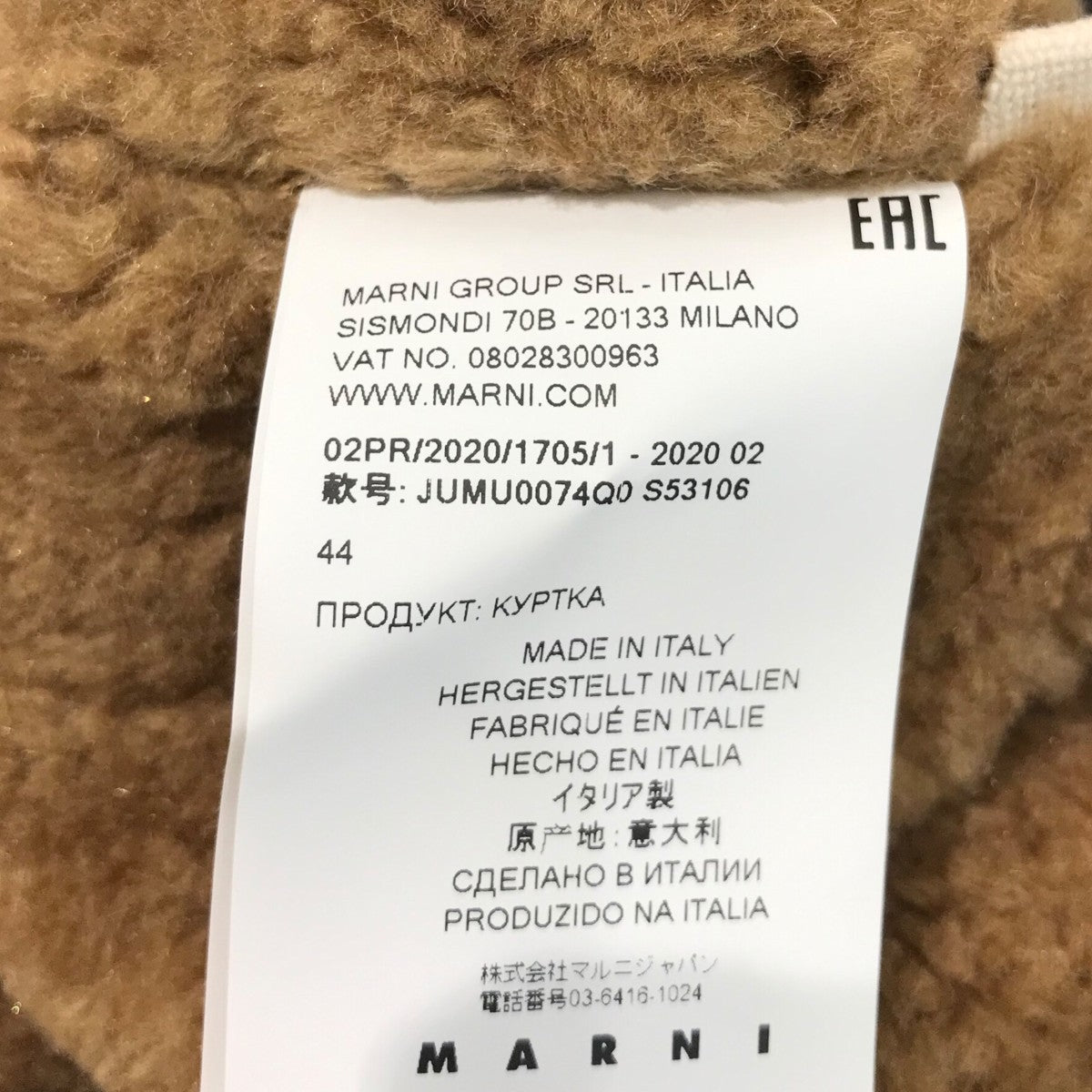 【美品】MARNI マルニ ダブルフェイス ウールカシミヤ ジャケット マルニ MARNI SCMC0059Y0 UTW918 マフラー SCARF レディース