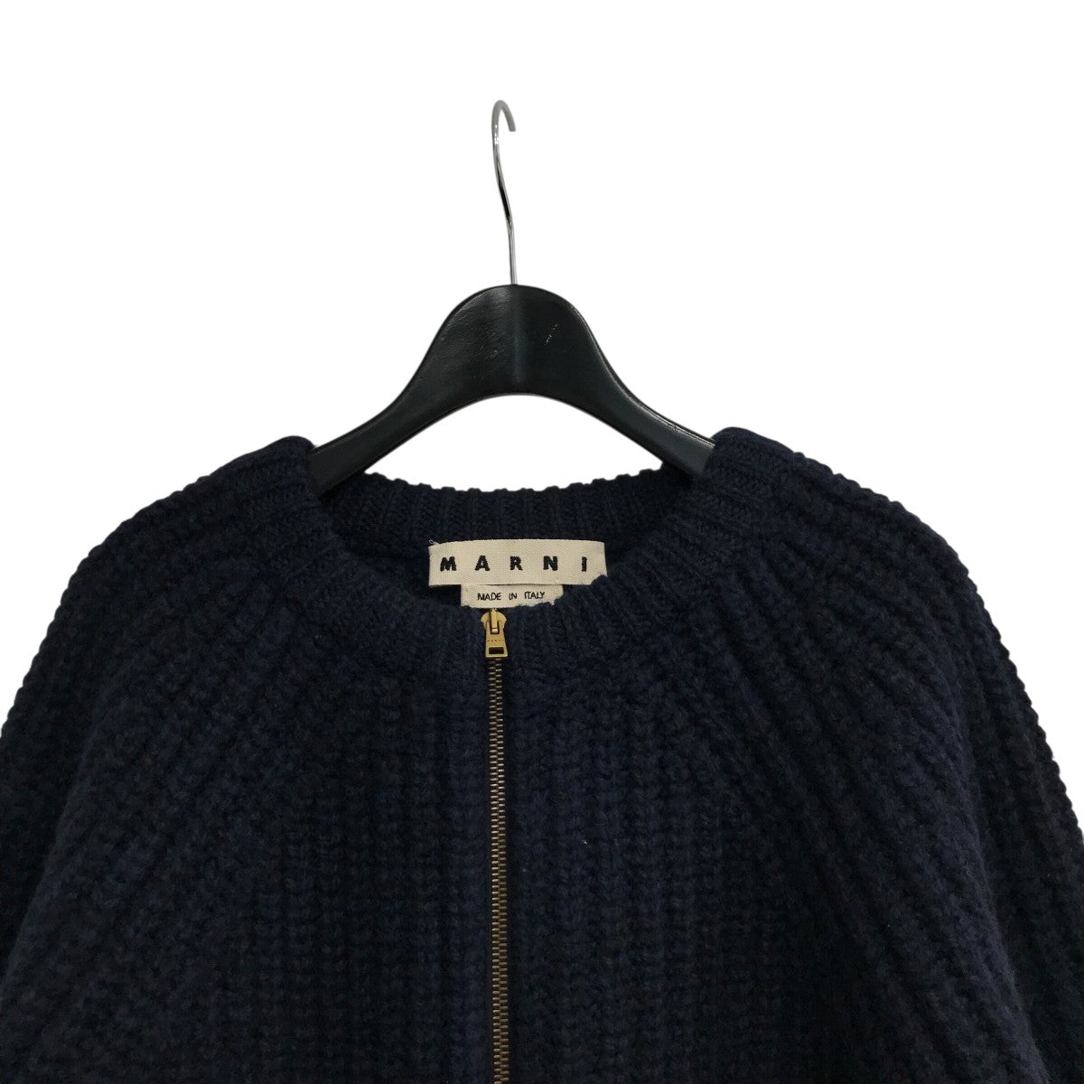【新品】MARNI ジャケット MARNI(マルニ) ジップアップニットジャケットケットCDMG0018Q0