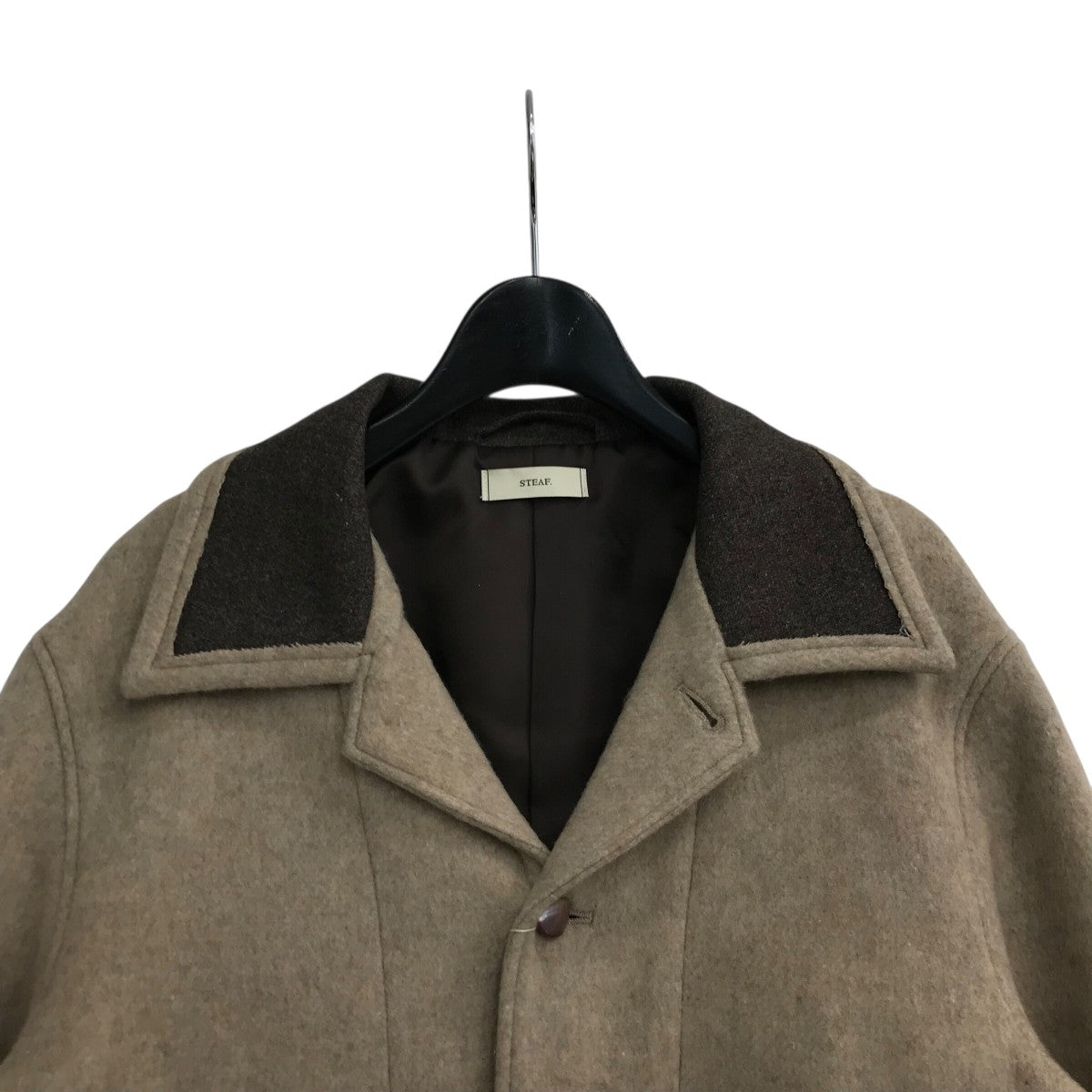 STEAF(スティーフ) 23AW「COAL MINE JACKET」ウールジャケット