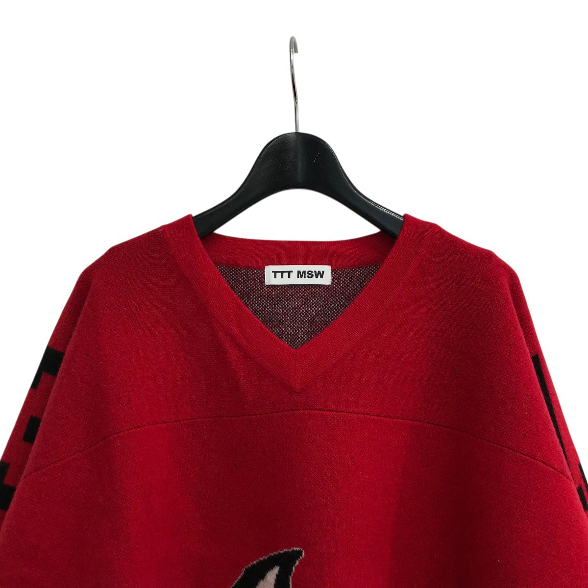 TTT ニット TTT MSW(ティーモダンストリートウエア) 23AW「Hockey Knit Game