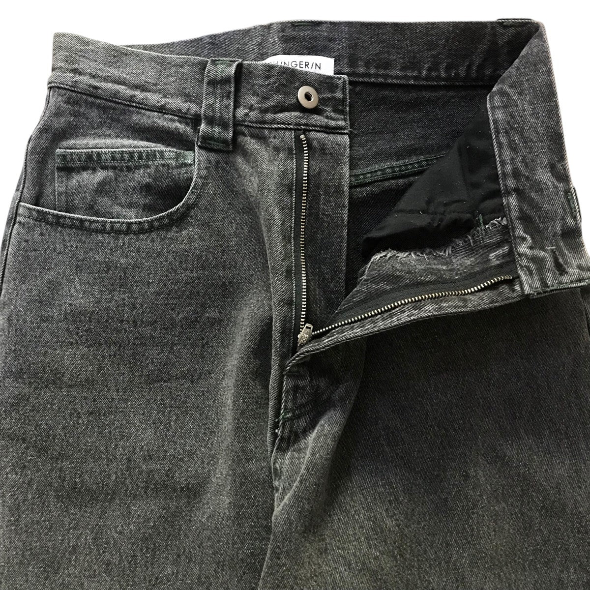 PHINGERIN(フィンガリン) 24ss「6PK JEAN」ワイドデニムパンツPD 241