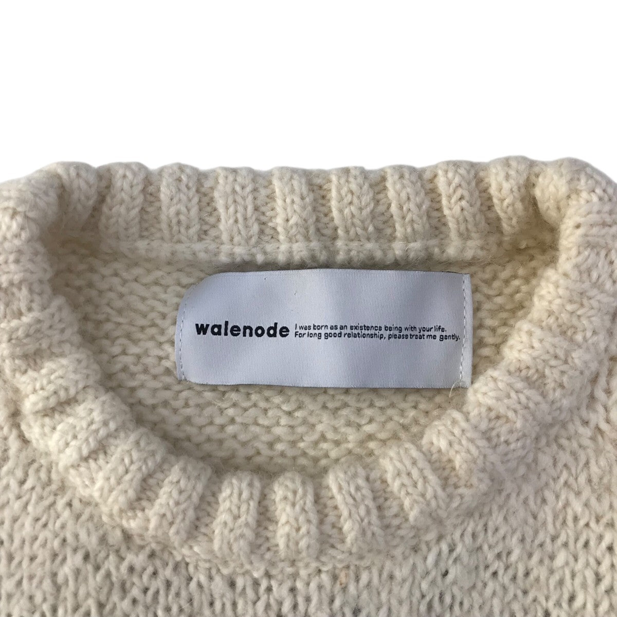 「Roving alpaca wool jacquard sweater for LR」ウールナイロンニットセーターwn23 15fw175 kw