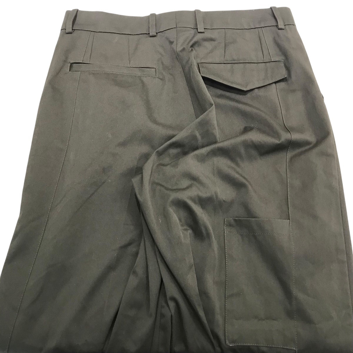 「ETANA TROUSER」裾ジップスラックス