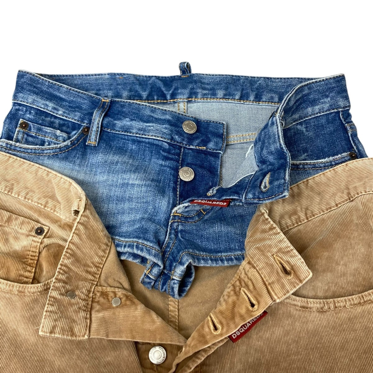 DSQUARED2(ディースクエアード) 23AW レイヤードコーデュロ