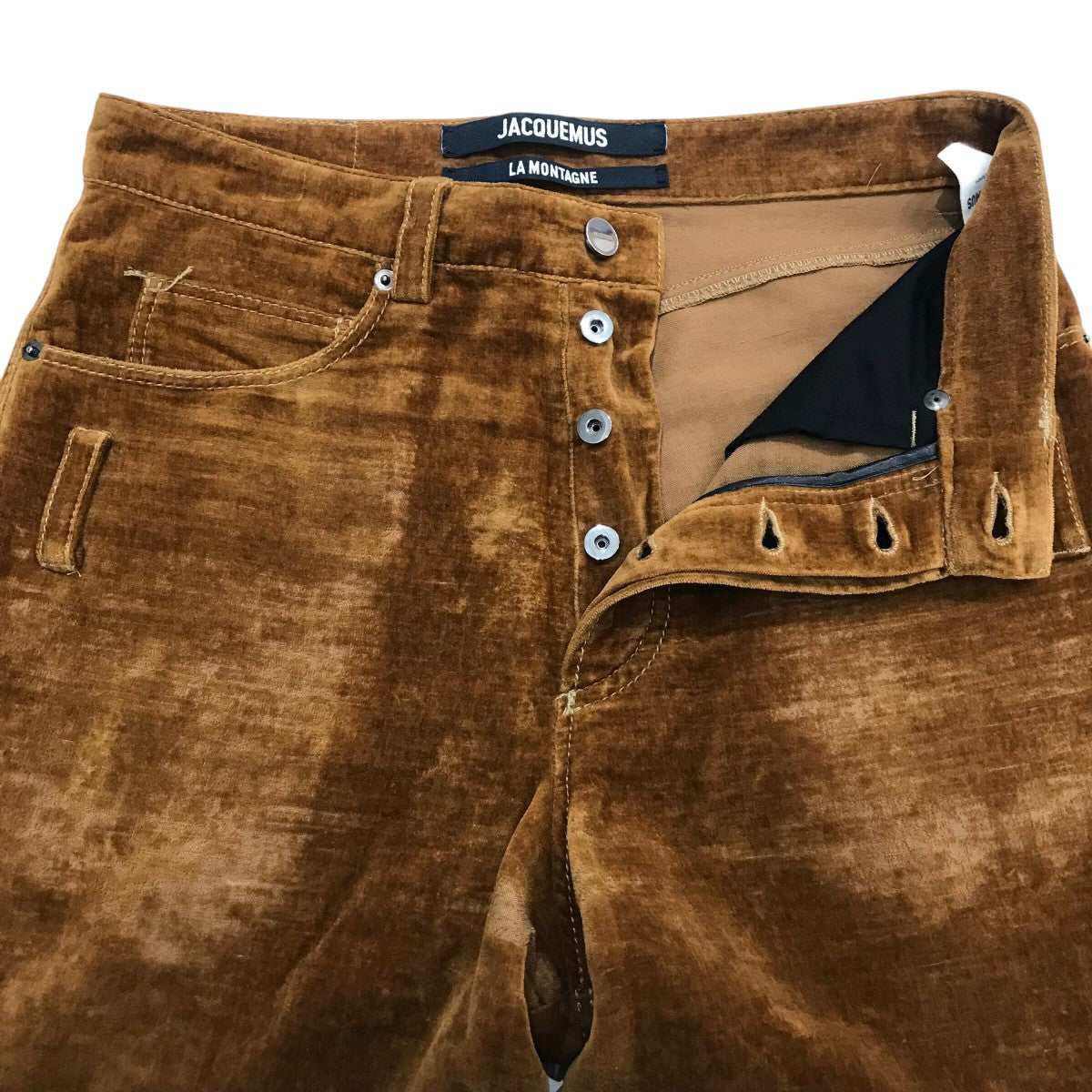 ベロアパンツ