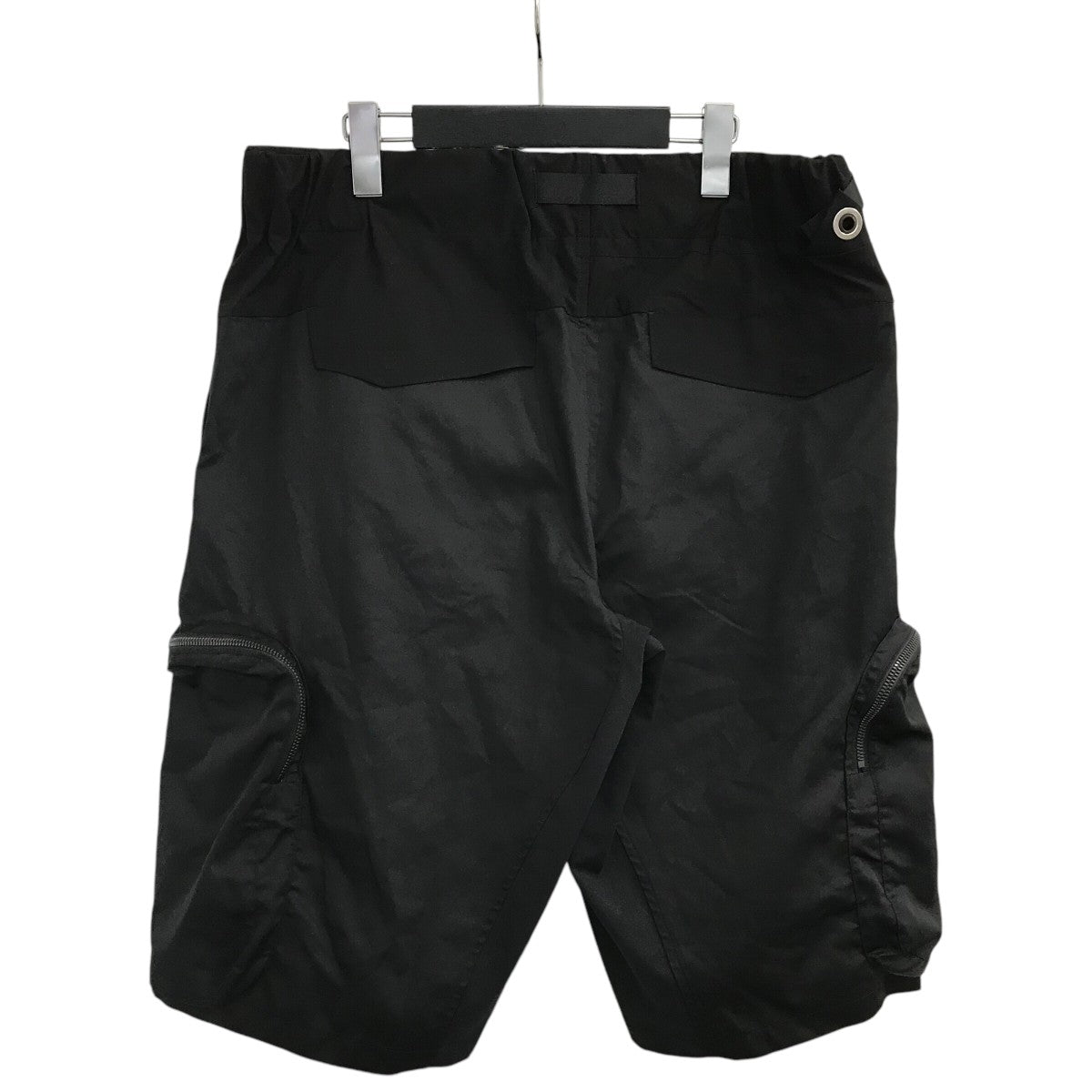 White Mountaineering ショートパンツ 黒 0220824N0038 別注 STRETCHED HYBRID SHORT PANTS(0 BLACK): White