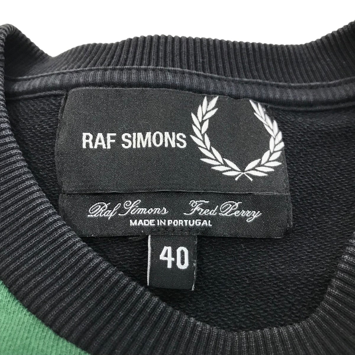 RAF SIMONS×FRED PERRY スウェットSM3084 古着・中古-5枚目のアイテム画像