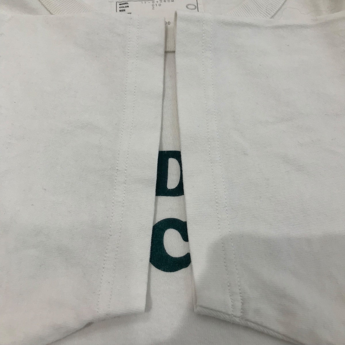 sacai(サカイ) プリントTシャツ17 01260M 17 01260M ホワイト