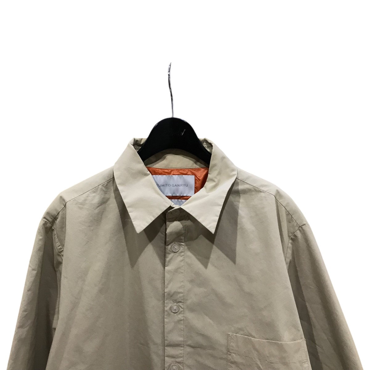 FUMITO GANRYU ベージュ 長袖シャツ FUMITO GANRYU ベージュ 長袖シャツ 楽天市場】[SALE] FUMITO GANRYU