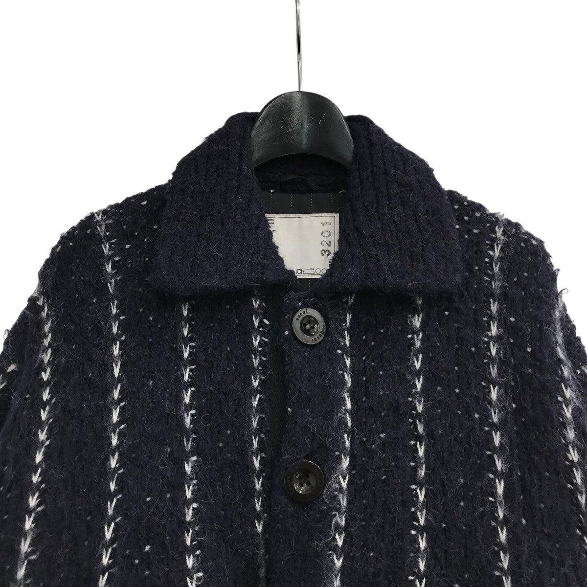 sacai(サカイ) 「Jacquard Knit Blouson SAMPLE品」ジャガード