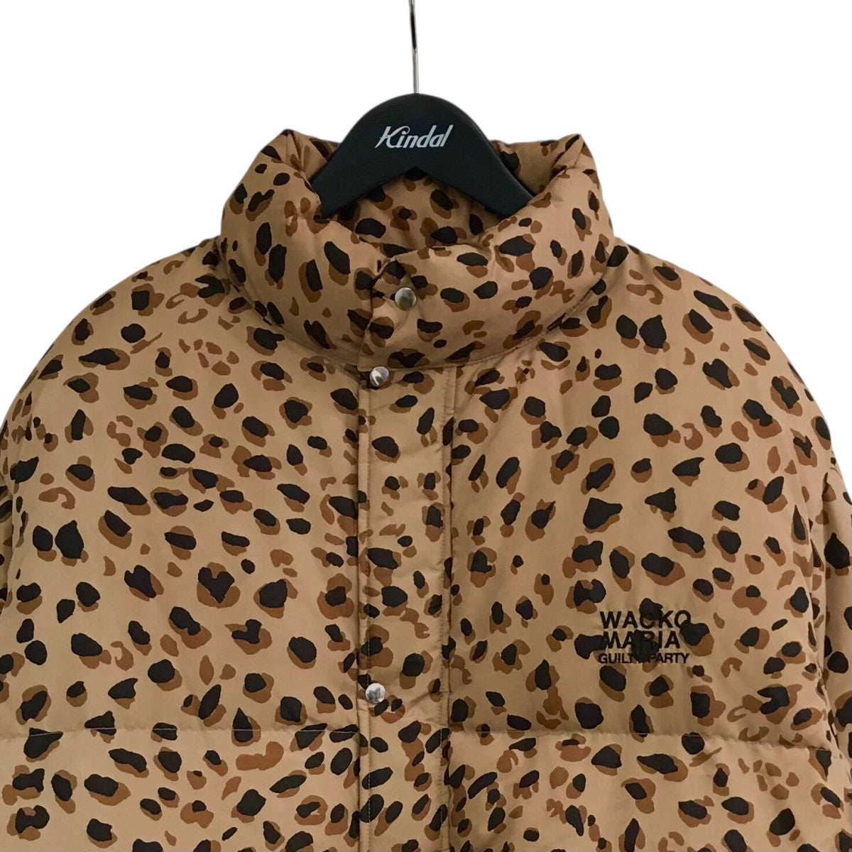 WACKO MARIA×NANGA 23AW「LEOPARD DOWN JACKET」レオパード柄ダウン