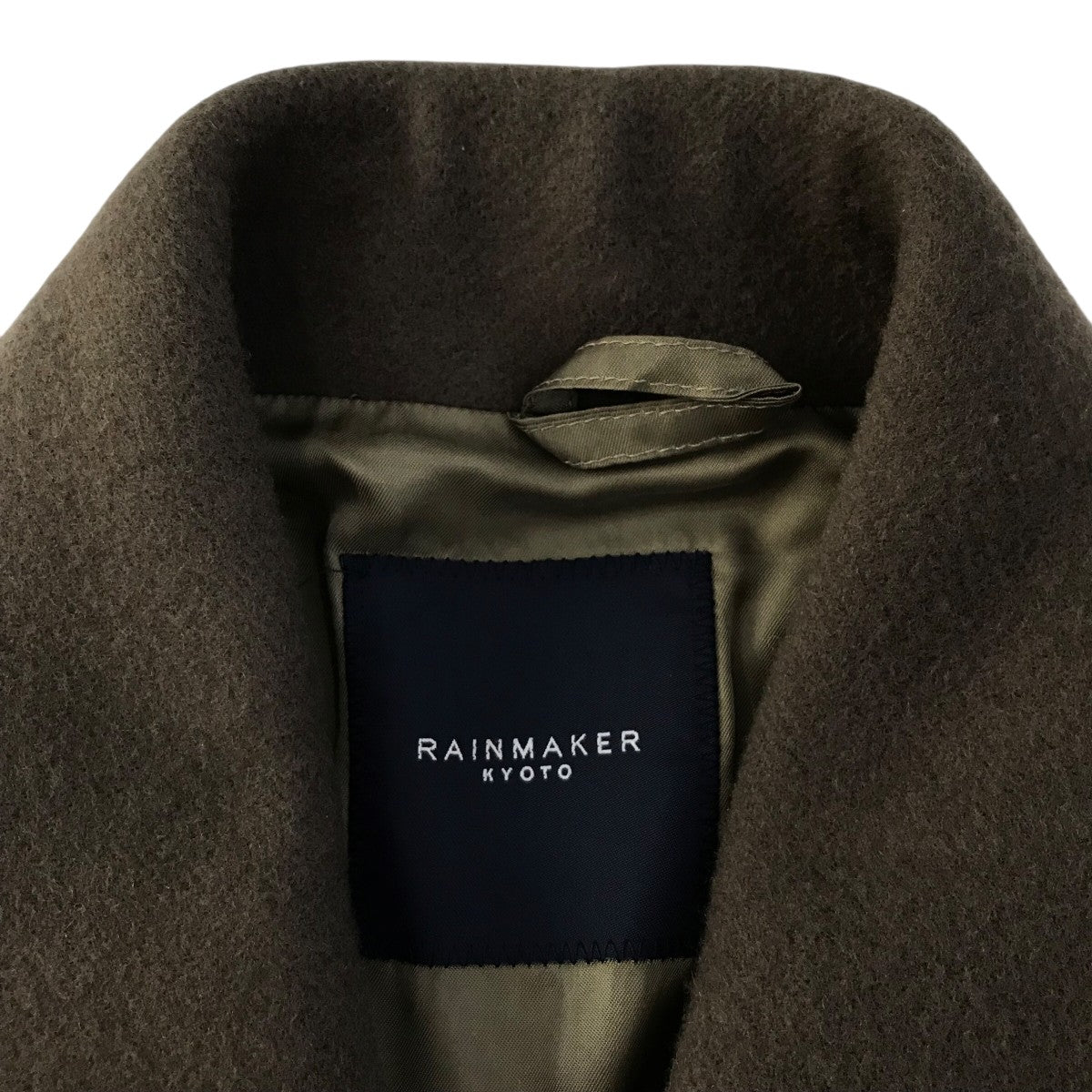RAINMAKER(レインメーカー) 「LONG POINT COLLAR JACKET」ウール