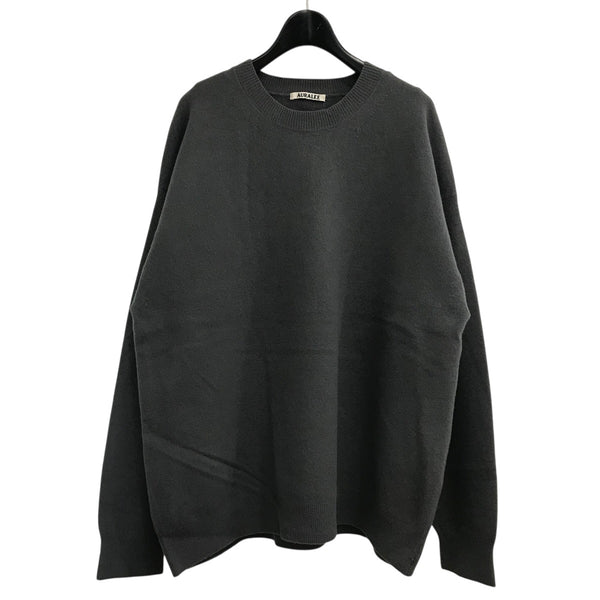 AURALEE(オーラリー) 「FELTED WOOL KNIT P O」ウール長袖ニット