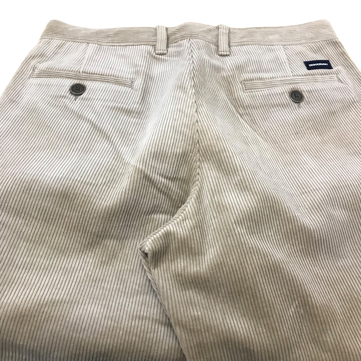 DESCENDANT(ディセンダント) 「DC-3 Wide」コーデュロイイージーパンツ