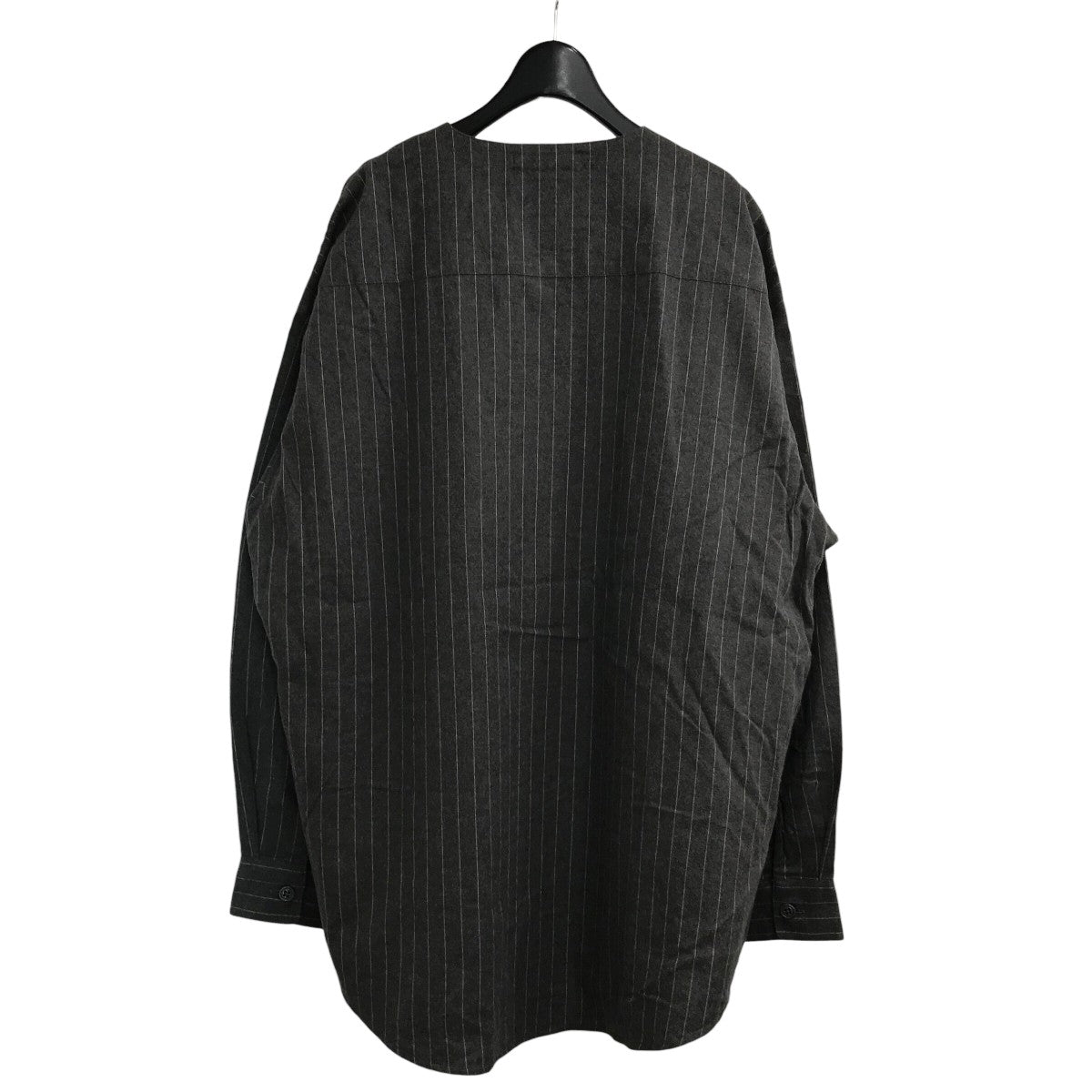 XL 22SS ダブルタップス ストライプ フランネル ベースボール シャツ XL 22SS ダブルタップス ストライプ フランネル ベースボール シャツ