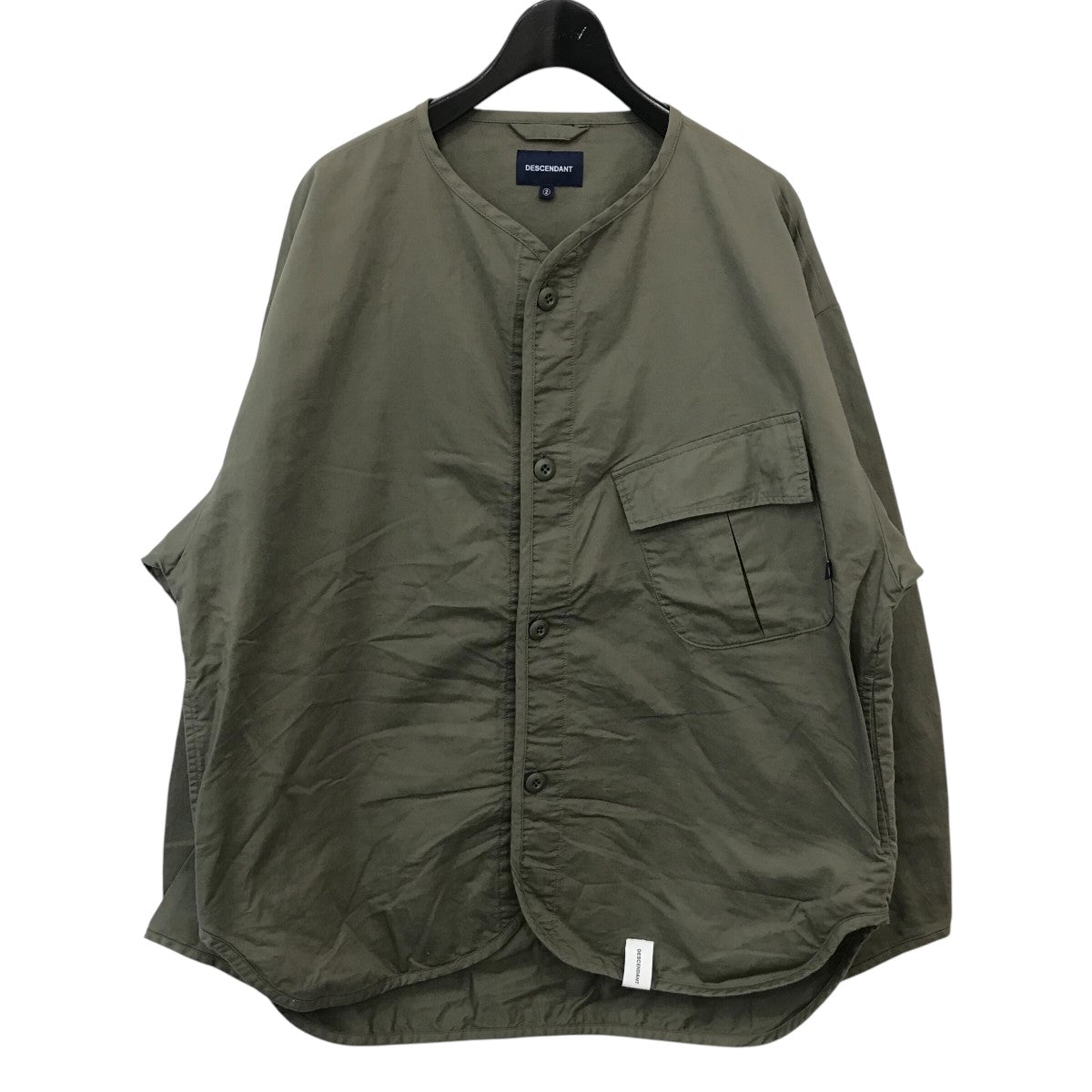 DESCENDANT(ディセンダント) 「REMNANTS OX LS SHIRT」ノー