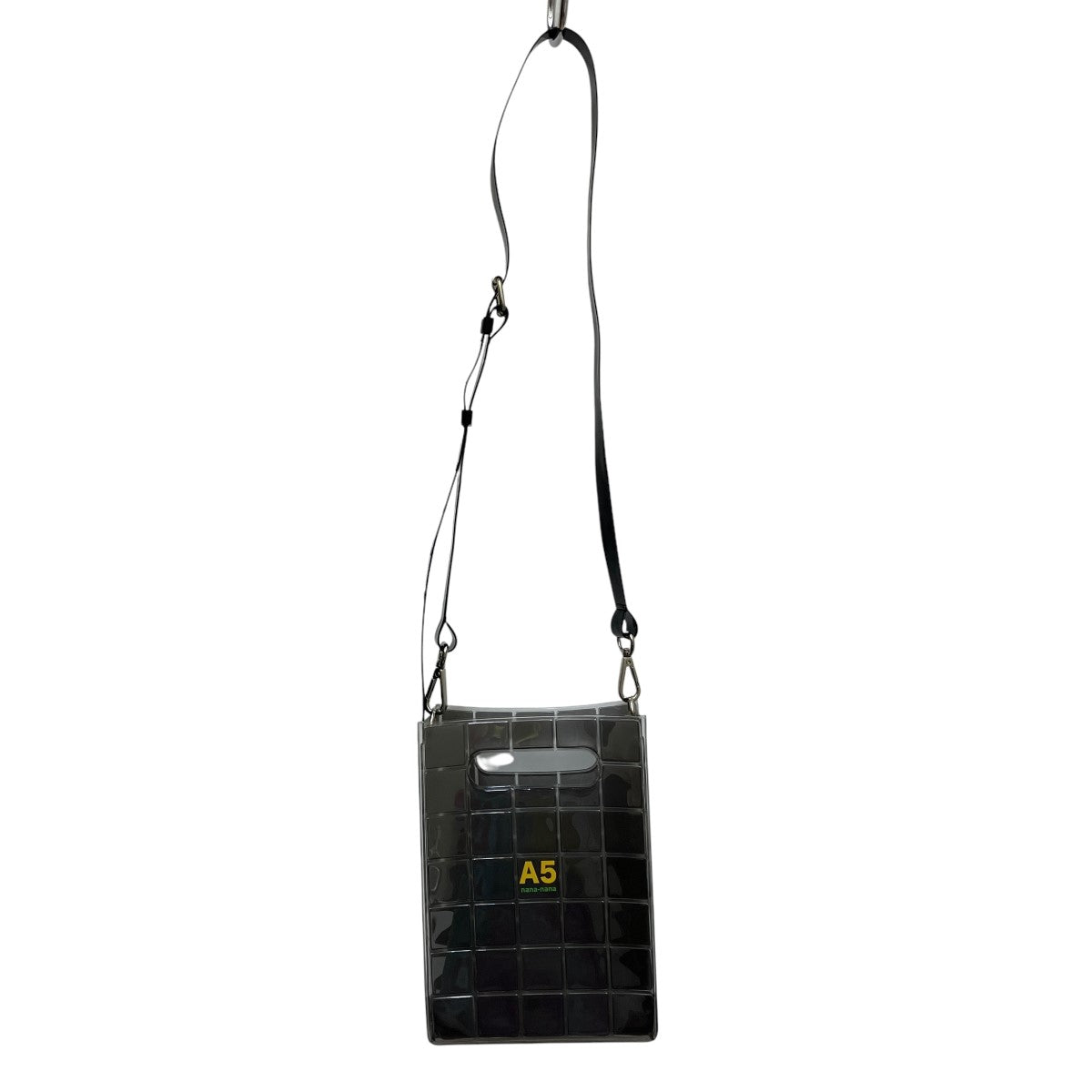 nana-nana Block Check TPU A5A5ショルダーバッグ 古着・中古-1枚目のアイテム画像