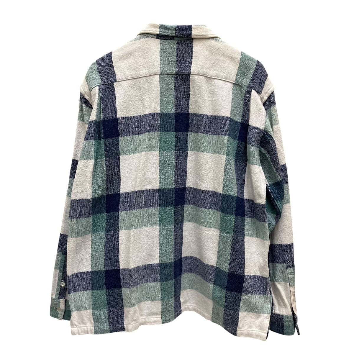 GOODENOUGH グッドイナフ  オープンカラーチェック GOODENOUGH - GOODENOUGH チェック柄オープンカラーシャツ L