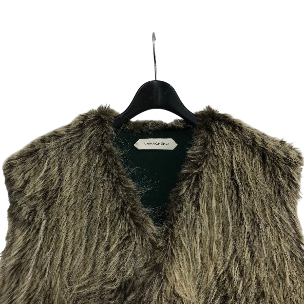 NAMACHEKO(ナマチェコ) 「BARBARA FUR VEST」リバーシブルベスト