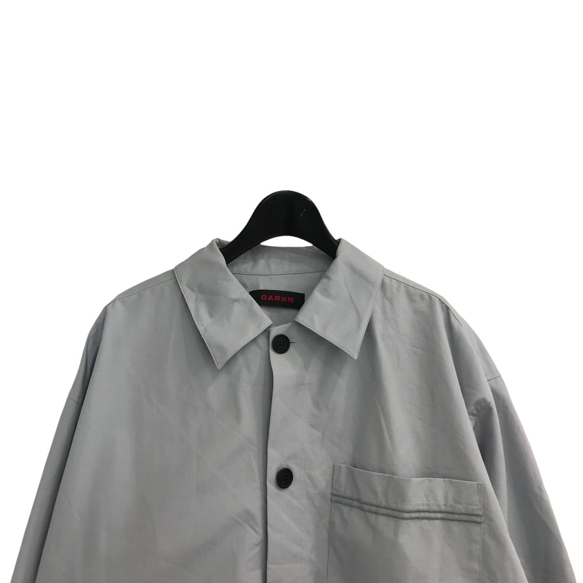 CABaN(キャバン) 24SSコットンウェザーシャツ59 01 41 01001 59 01 41
