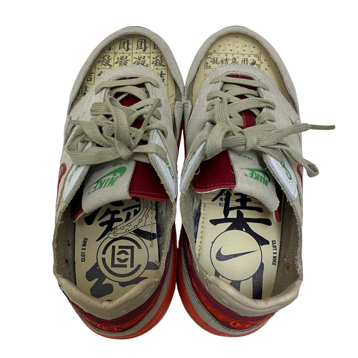 NIKE×CLOT PS Air Max 1 KISS OF DEATHローカットスニーカーDH2493-100 古着・中古-4枚目のアイテム画像