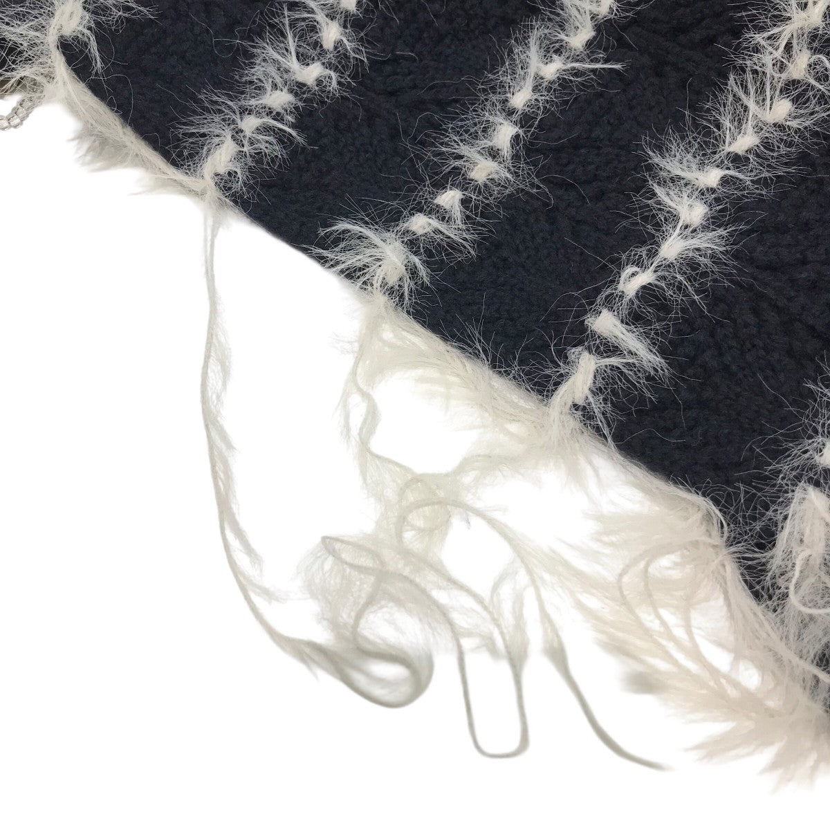 NAMACHEKO(ナマチェコ) 装飾デザインマフラー ネイビー｜【公式